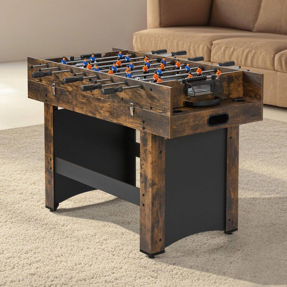 54-inch three-in-one game table for air hockey, foosball and table tennis