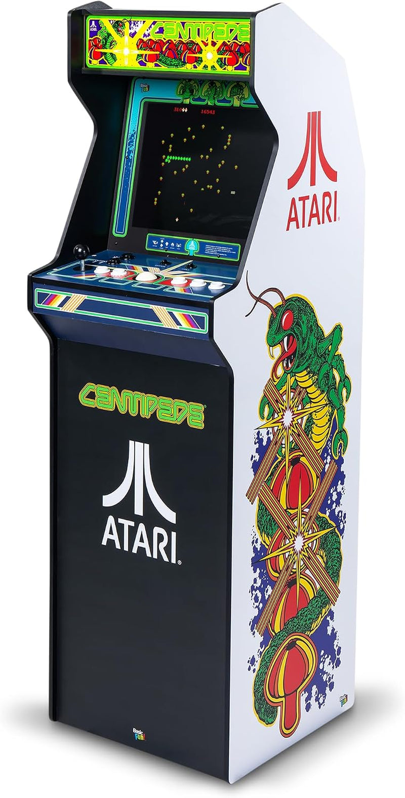 Atari Centipede Ultra Series arcade machine with 17-inch screen and classic trackball controls