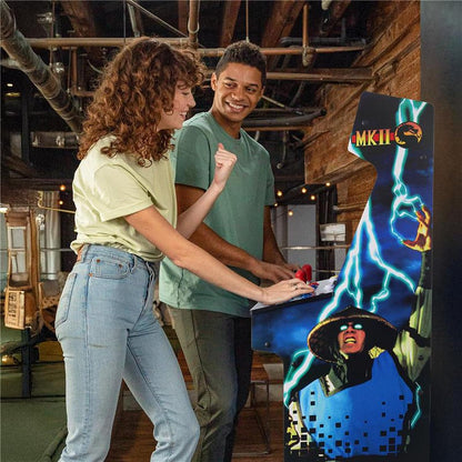 Arcade1Up Mortal Kombat Classic SE arcade machine with 15.6-inch display