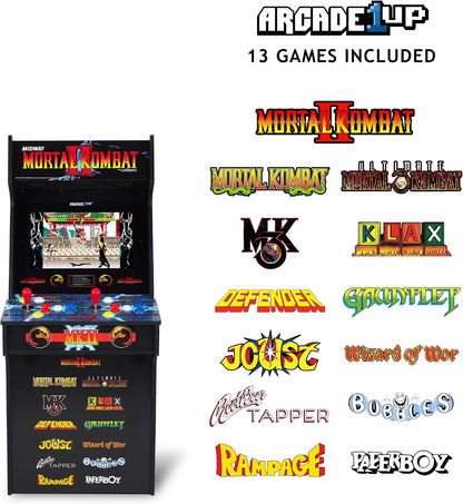 Arcade1Up Mortal Kombat Classic SE arcade machine with 15.6-inch display