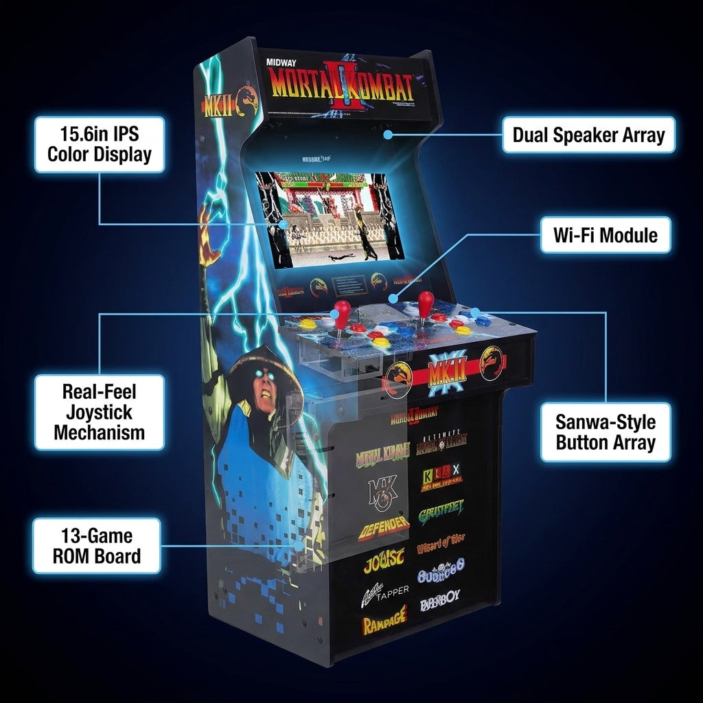 Arcade1Up Mortal Kombat Classic SE Arcade Machine — How It Works