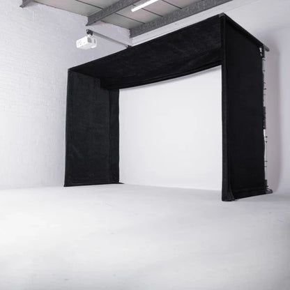 GolfBays Lux Golf Simulator Hitting Enclosure