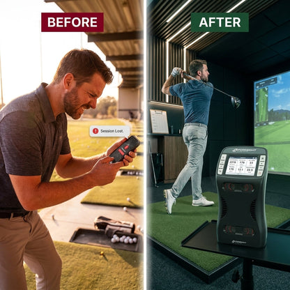 Foresight QuadMAX Launch Monitor — Before & After