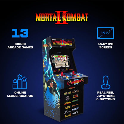 Arcade1Up Mortal Kombat Classic SE arcade machine with 15.6-inch display