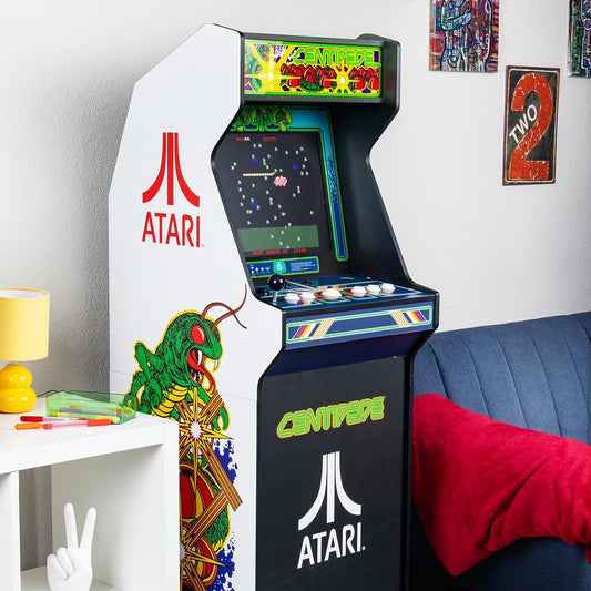 Atari Centipede Ultra Series arcade machine with 17-inch screen and classic trackball controls